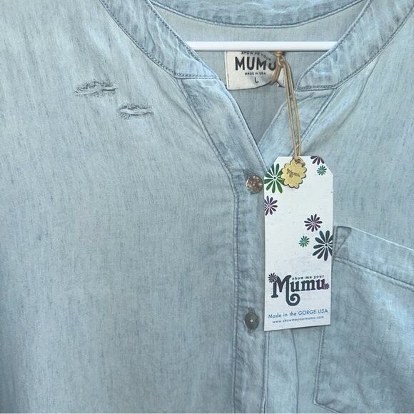 NWT Show Me Your MuMu Horton Romper in Shore Size Large Retail $158 - Picture 8 of 9